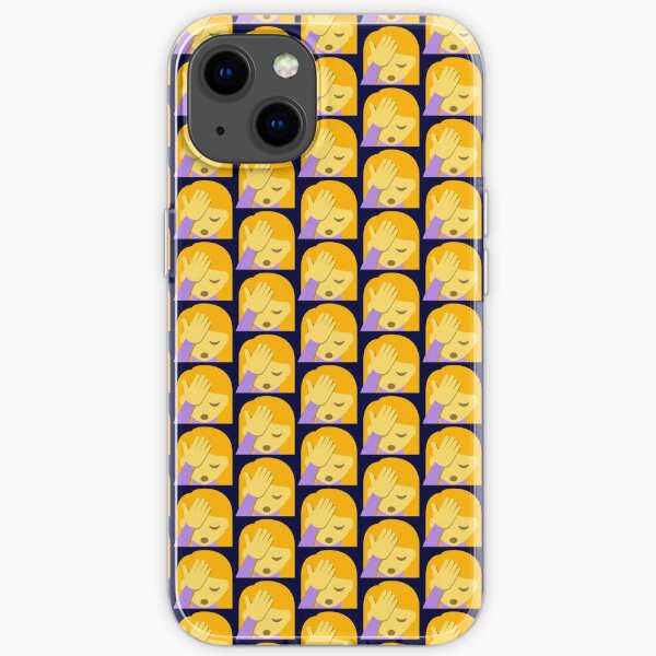 Facepalm Female Emoji iPhone Soft Case