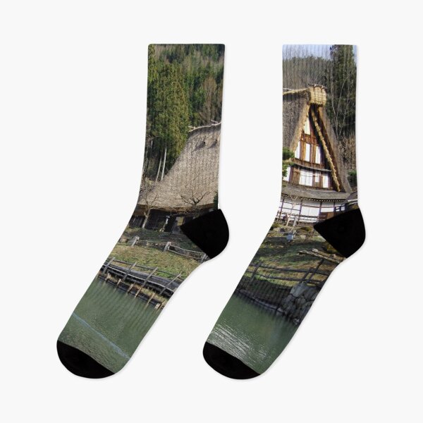 Item preview, TAKAYAMA FOLK VILLAGE  | Rural Landscape Photo designed and sold by PhotoStory.