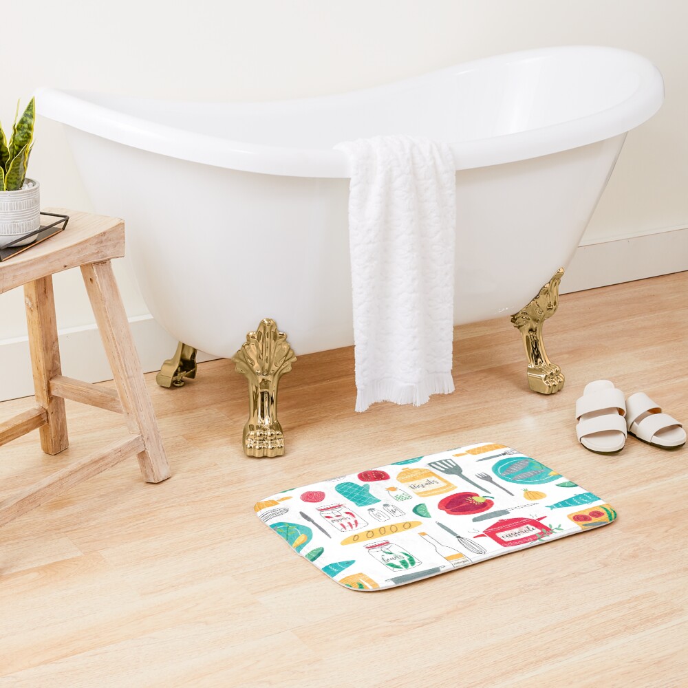 Item preview, Bath Mat designed and sold by odin.
