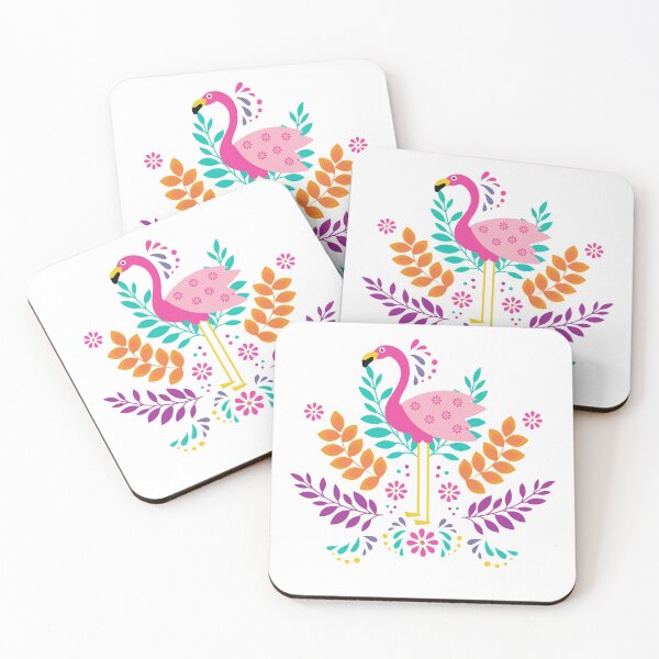 Item preview, Aesthetic Tropical Pink Flamingo designed and sold by misskrisnov.