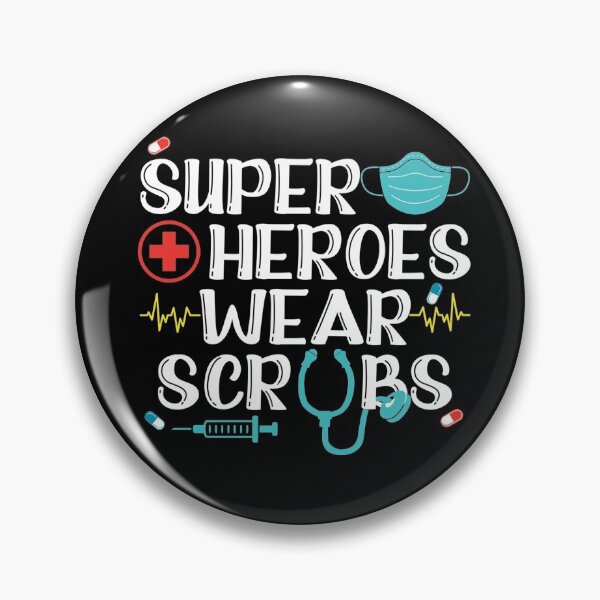 Item preview, Super heroes wear scrubs - Nurse designed and sold by Harrytran1507.