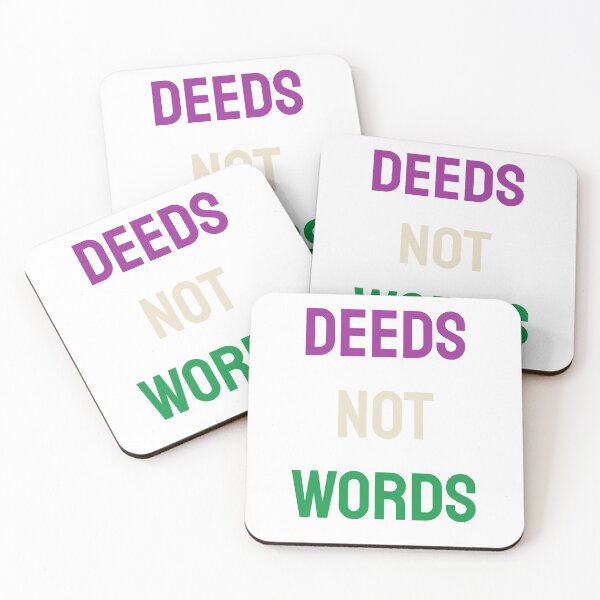 Item preview, Deeds Not Words designed and sold by isobelcough.