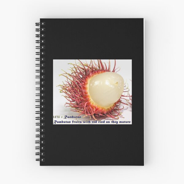 Item preview, Rambutan fruits with red rind as they mature designed and sold by greengoodnich.