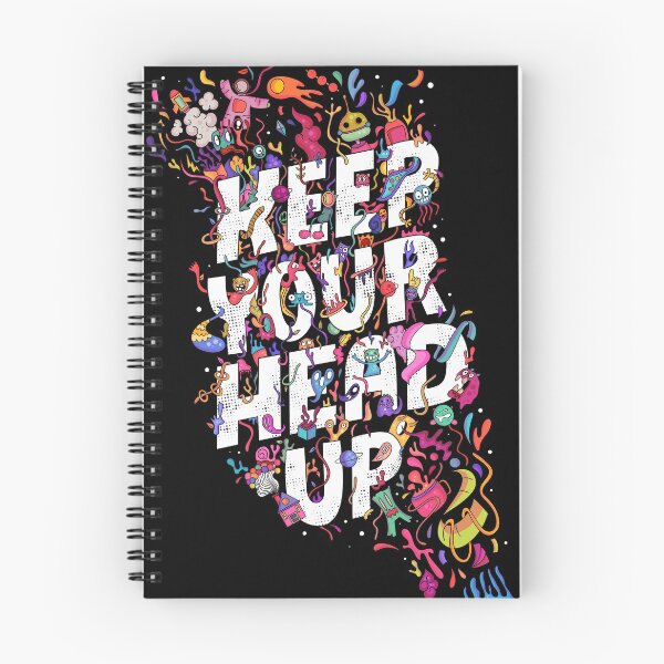 Item preview, Keep Your Head Up Doodle designed and sold by nynjamoves.
