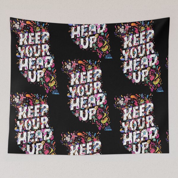 Item preview, Keep Your Head Up Doodle designed and sold by nynjamoves.