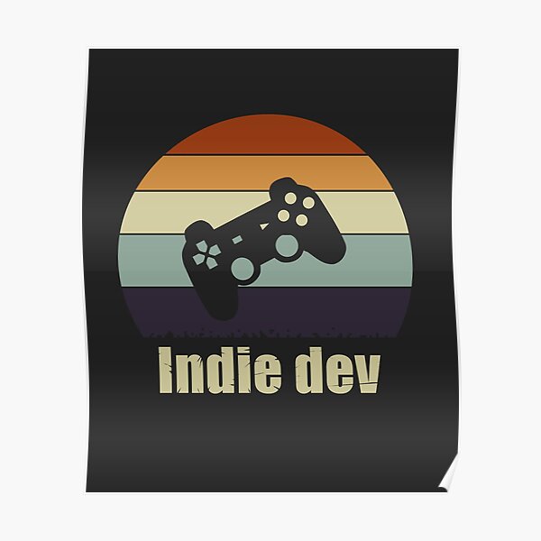 Indie Dev Vintage Poster