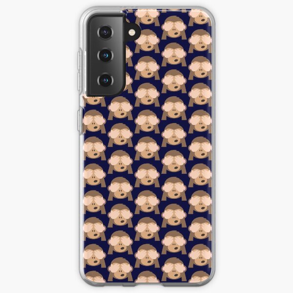 See No Evil Monkey Emoji Samsung Galaxy Soft Case