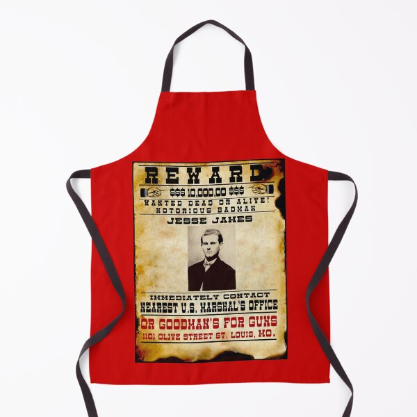 Item preview, JESSE JAMES : Vintage Wanted Badman Poster designed and sold by posterbobs.