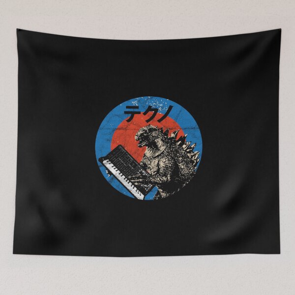 Item preview, Vintage Japanese Synth Monster Retro Analog Synthesizer ADSR design designed and sold by A-Fashion.