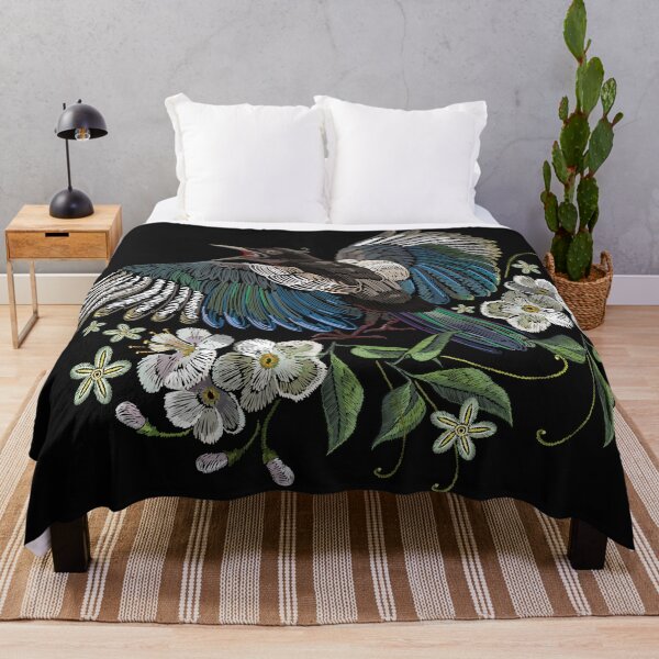 Item preview, Magpie birds flowers  designed and sold by urbanstore69.