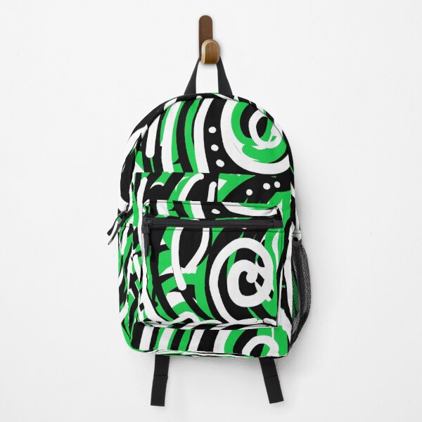 Item preview, Graphical green white and black lines modern designed and sold by jotcar.