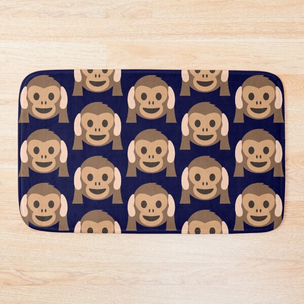 Item preview, Hear No Evil Monkey Emoji designed and sold by depresident.