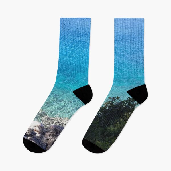 Item preview, Clear Ocean Water Rocky Beach Photo designed and sold by OneLook.