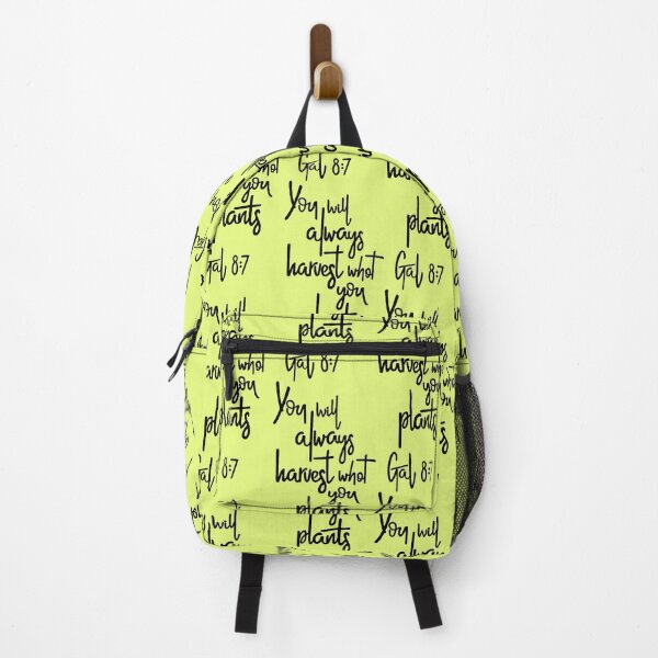 Item preview, "You will always harvest what you plants" Galatians 8:7 designed and sold by ZalinaKadyrova.