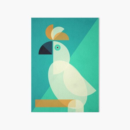 Item preview, Mid Century Cockatoo designed and sold by cloudcuckoo1970.