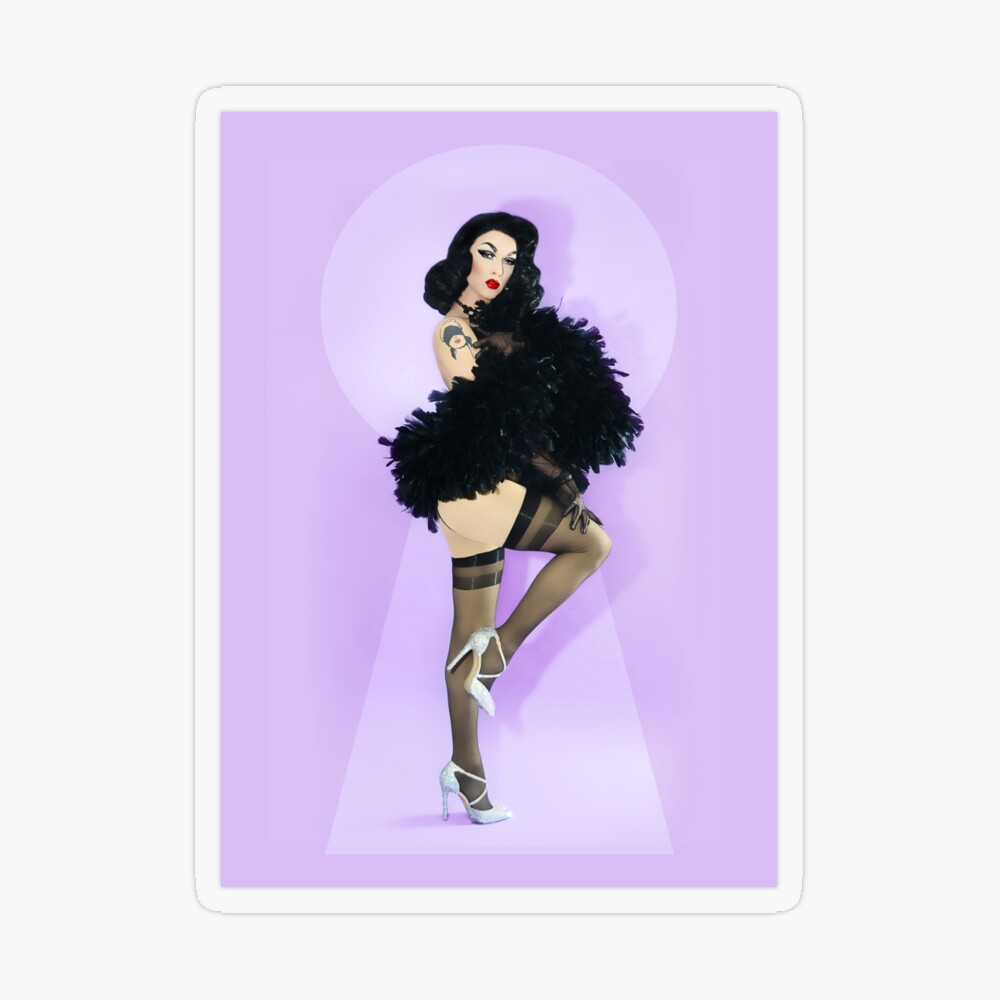 Drag Queen Pinup Violet Chachki - by Miss Missy Photography | Art Board  Print