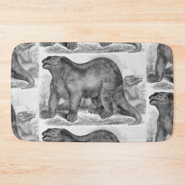 Item preview, Original Iguanodon  illustration designed and sold by Vintage Designs +.