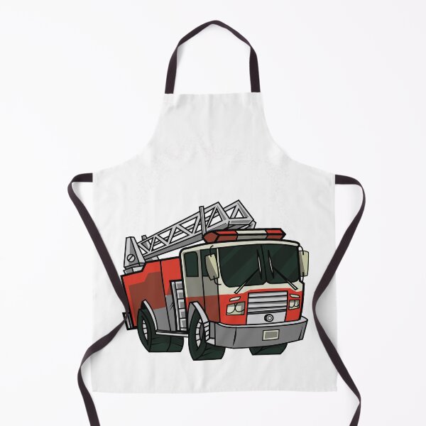 Item preview, fire truck illustration designed and sold by pirminio.