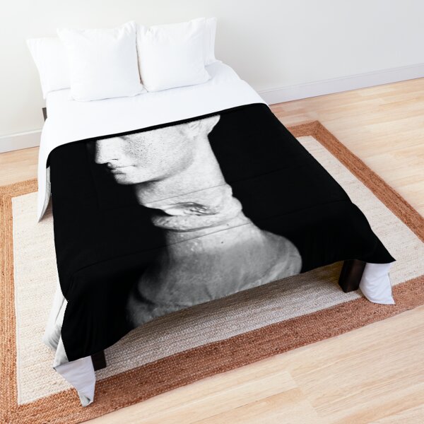 Artemis in pure b/w Comforter