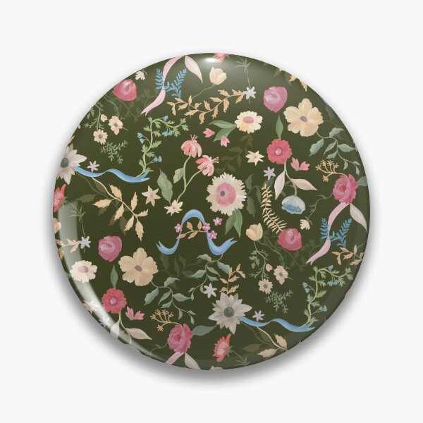 Artikelvorschau, Grüner Chintz Blumen entworfen und verkauft von DasBrooklyn.