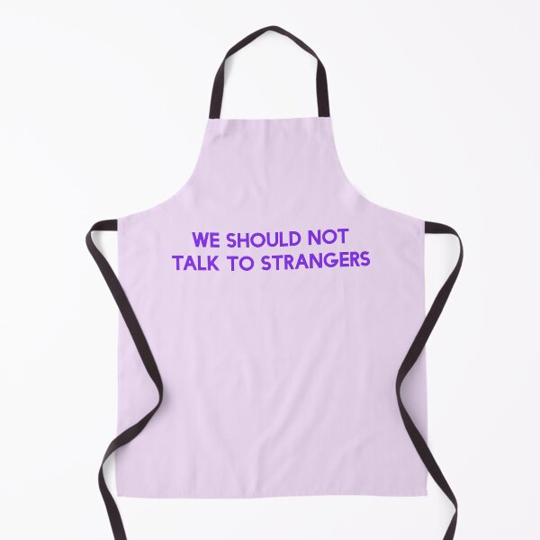 Item preview, we should not talk to strangers purple designed and sold by WilliamsGFX.