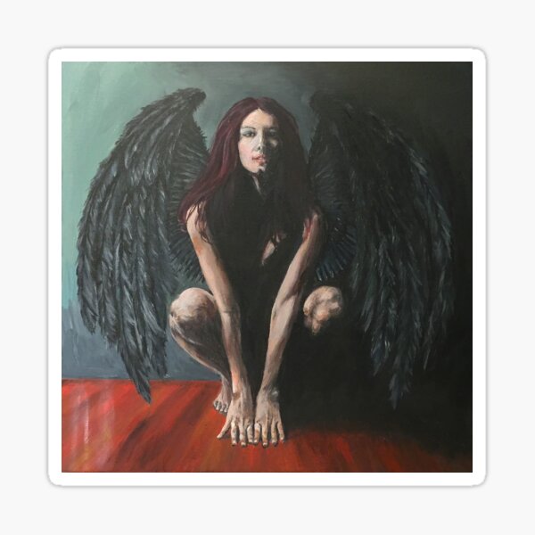 Bringer of Light - Lucifer Painting Sticker