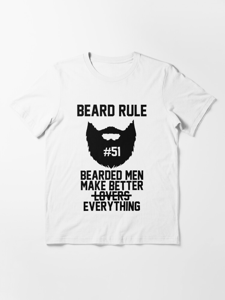 beard rule t shirt