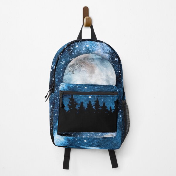 Item preview, Blue Moon in Night Time Starry Sky, Universe and Moon Cosmos designed and sold by K. Scott Teeters.