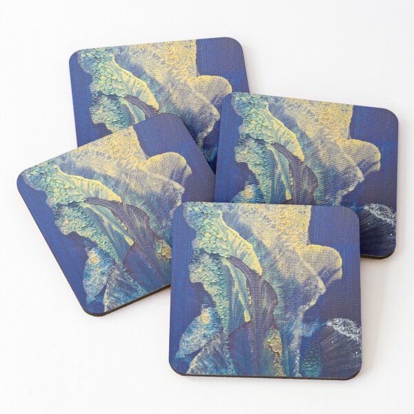 Item preview, Blue Abstract Flower designed and sold by AlternativeHue.