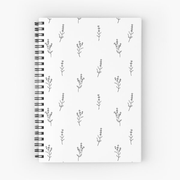 Item preview, Hand Drawn Lavender Doodle - Black and White designed and sold by noryushi.