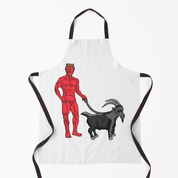 Item preview, DEVIL WITH GOAT ON A LEASH  designed and sold by Dwarf-Monkey.