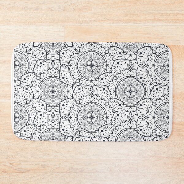 Item preview, White and Black Mandala Pattern designed and sold by KauzSL.