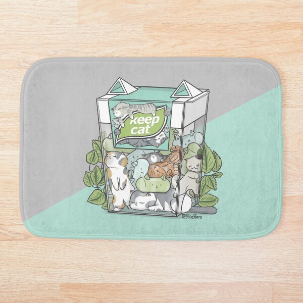 Keep Cat Bath Mat