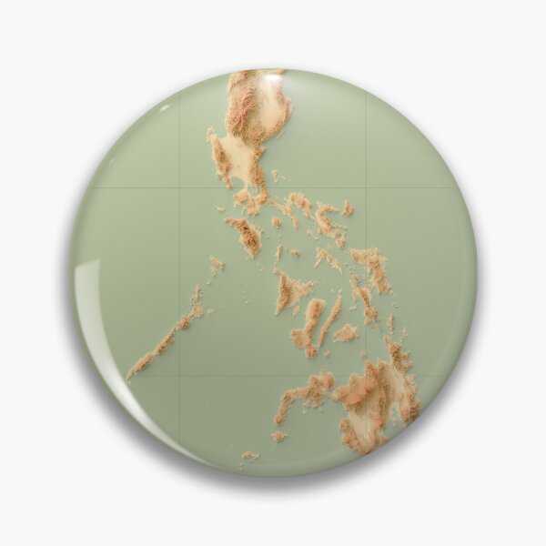 Item preview, Philippines Modern Relief Map (Green) designed and sold by Jo Hannah Asetre.