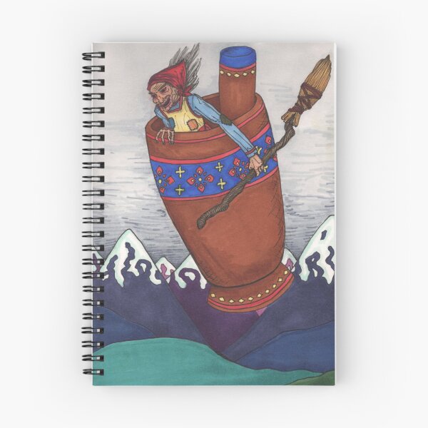 Item preview, Baba-Yaga Slavic Tarot Death designed and sold by MAIMurray.