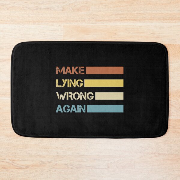 Item preview, Make Lying Wrong Again, Stop Fake News, Retro Vintage designed and sold by TheFirstOne.