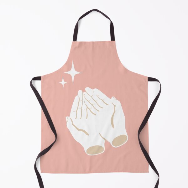 Item preview, Caring hands pink aesthetic with two stars designed and sold by Nossikko.