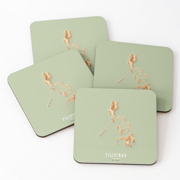 Item preview, Philippines Modern Relief Map (Green) designed and sold by Jo Hannah Asetre.