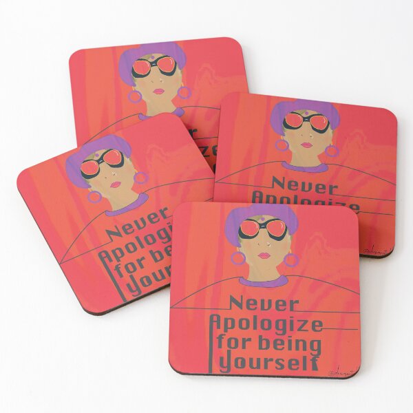 Item preview, Never Apologise for Being yourself designed and sold by designntalks.
