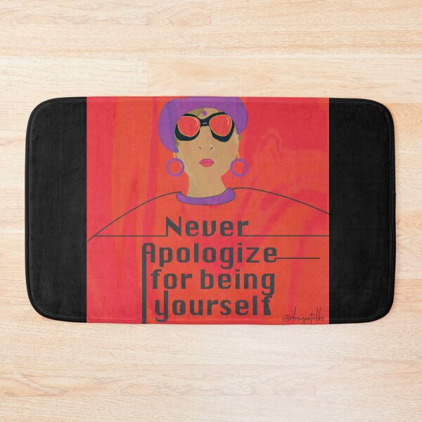 Item preview, Never Apologise for Being yourself designed and sold by designntalks.