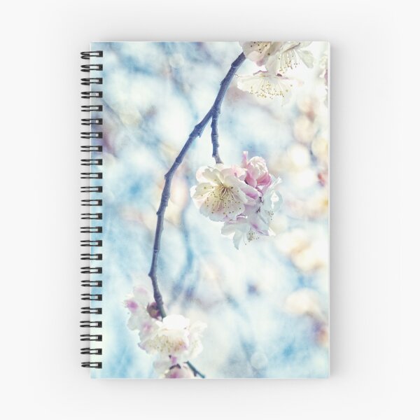 Item preview, White Pink Plum Blossoms Vintage Concrete Texture designed and sold by Beverly Claire Kaiya.
