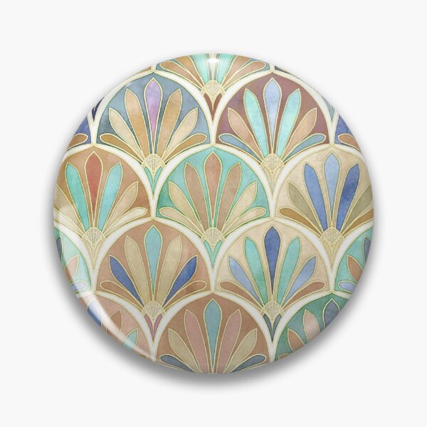 Item preview, Autumn Neutrals Vintage Twenties Art Deco Pattern designed and sold by micklyn.