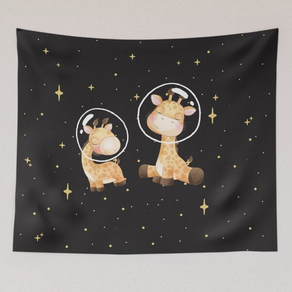 Item preview, Space Little Giraffe By graphicmeyou designed and sold by graphicmeyou.