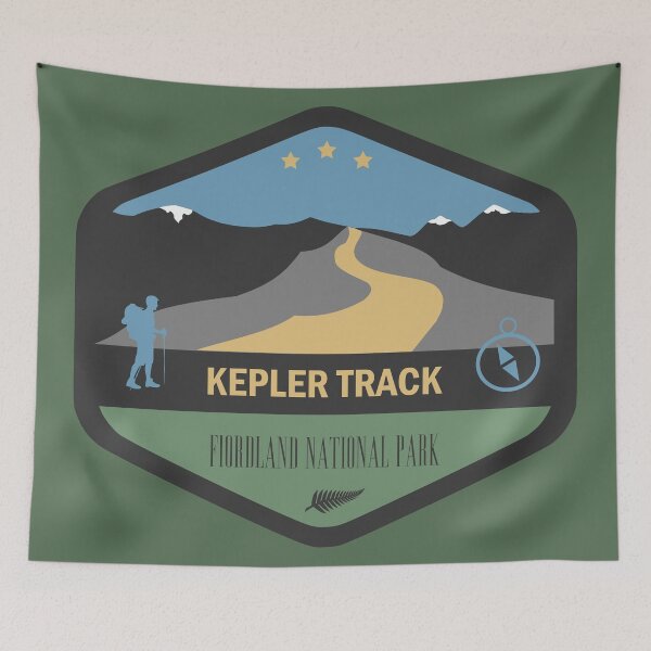 Item preview, Kepler Track New Zealand Great Walk designed and sold by kiwishirts.