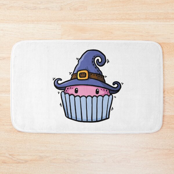 Item preview, Cute halloween pink cupcake. Cute caroon character in halloween theme. designed and sold by maipadpro.