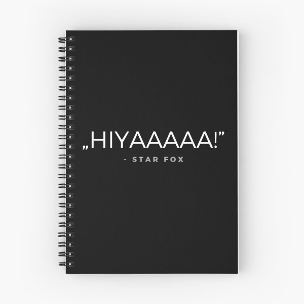 Item preview, HIYAAAAA! - Star Fox quote designed and sold by ubaDesigns.