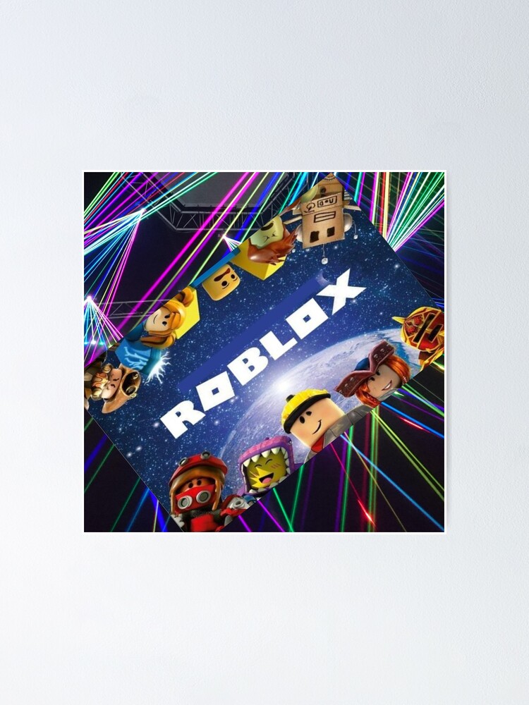 Roblox Game Poster By Modellare Redbubble - roblox fashion game with budget