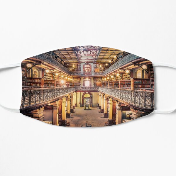 Let's Retire To The Library Mask