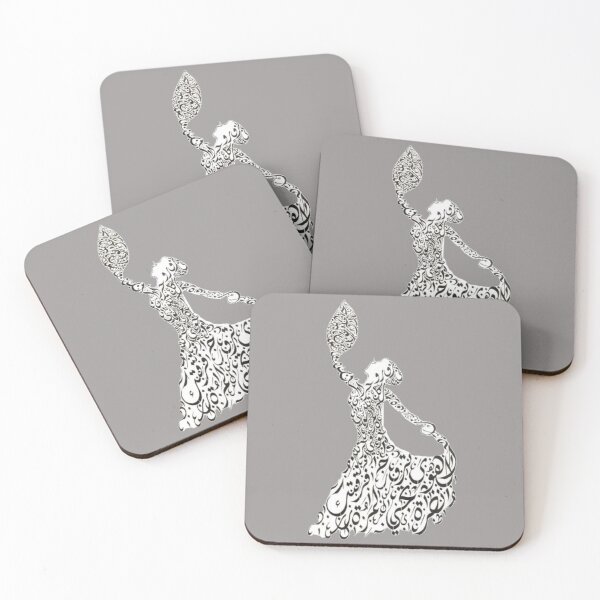 Item preview, Dancing Woman Image Arabic Calligraphy designed and sold by Mystery-shadow.