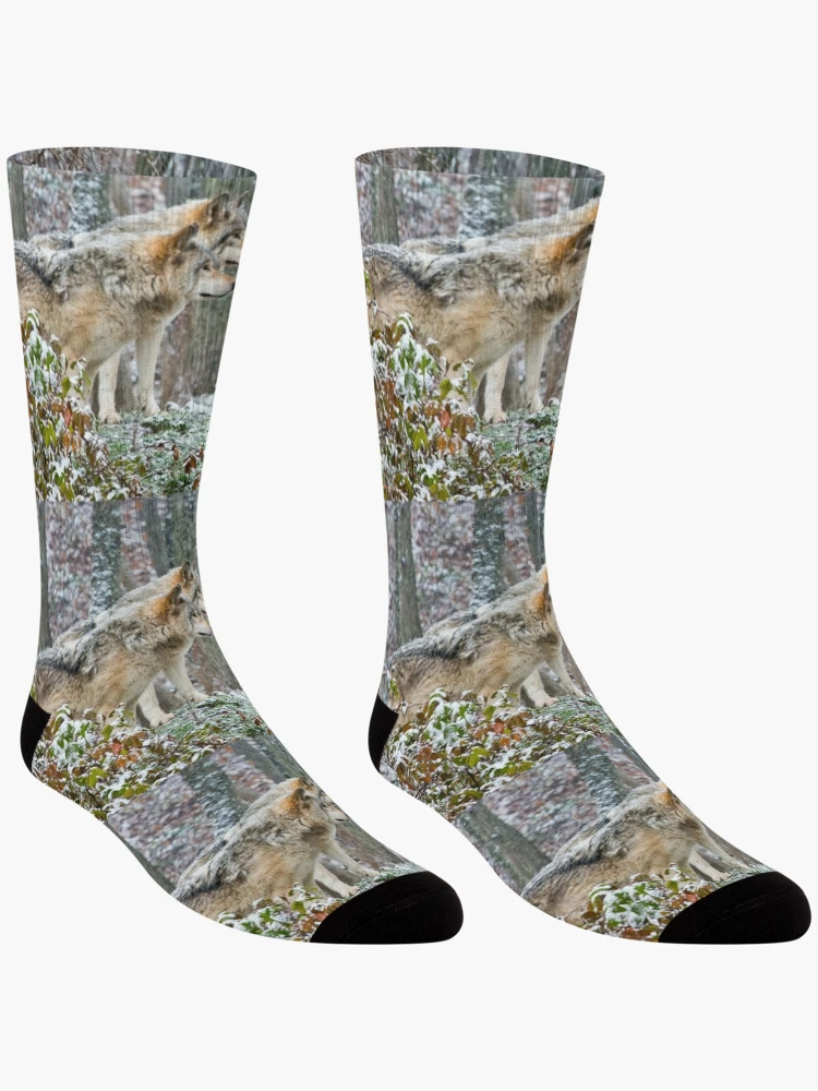 Thumbnail 3 of 5, Socks, Timber Wolves designed and sold by WolvesOnly.